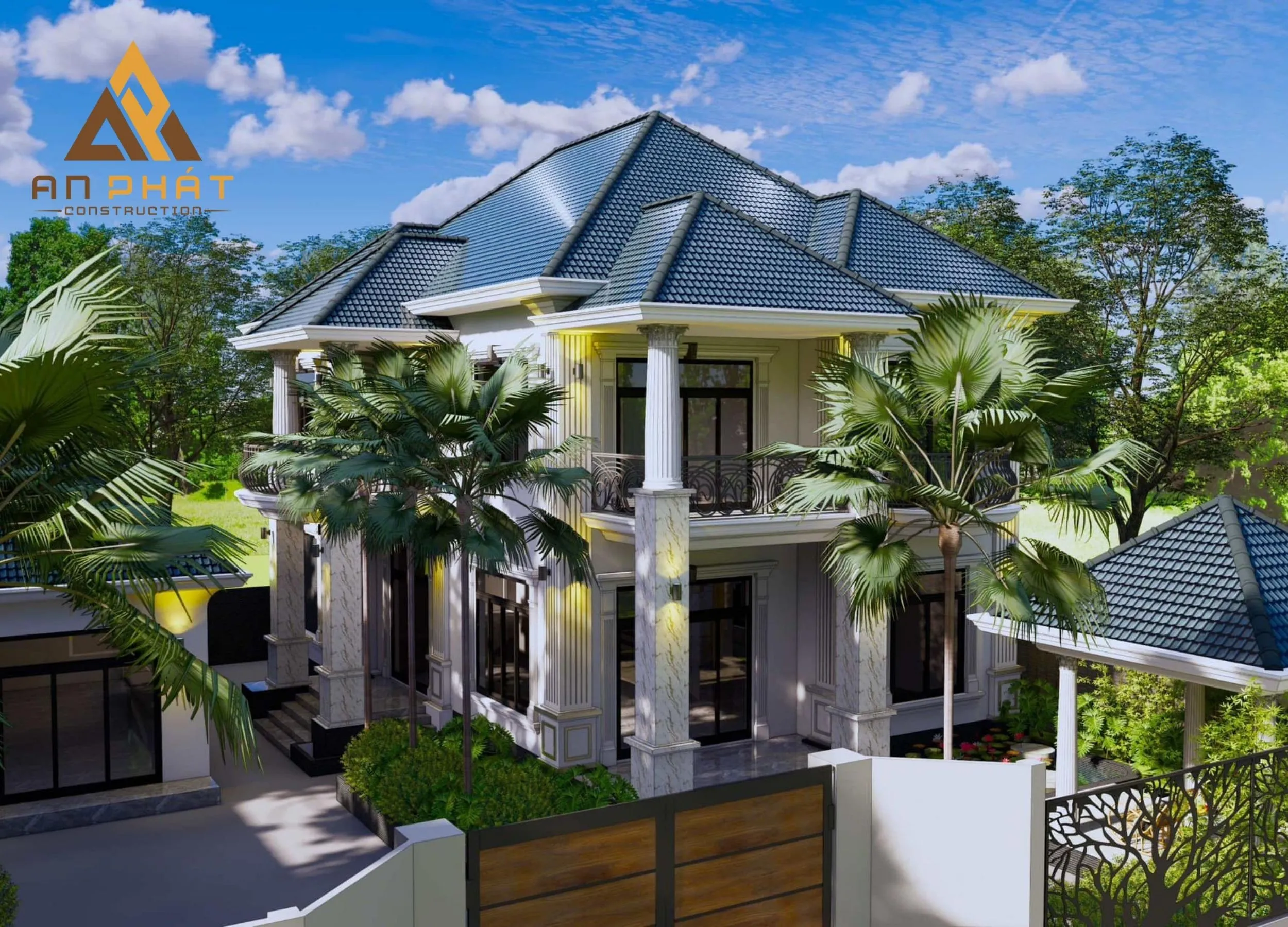 Biệt thự tân cổ điển 2 tầng