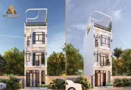 Dự án đang thi công nhà anh Tuấn