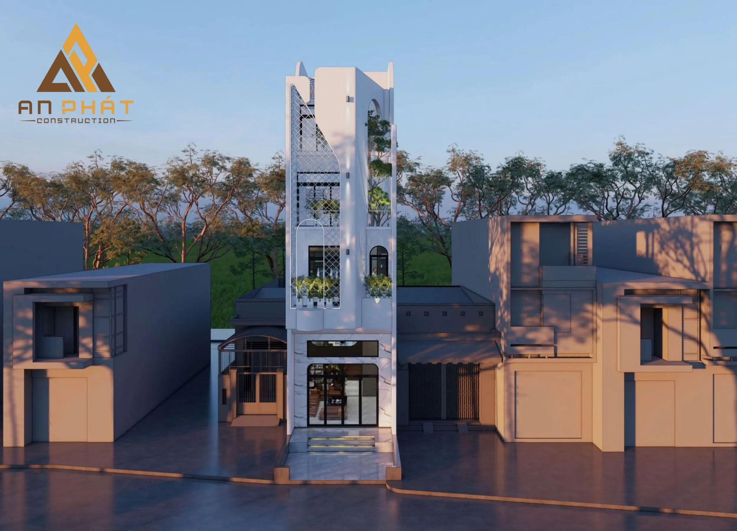 Nhà phố 3 tầng 5x15