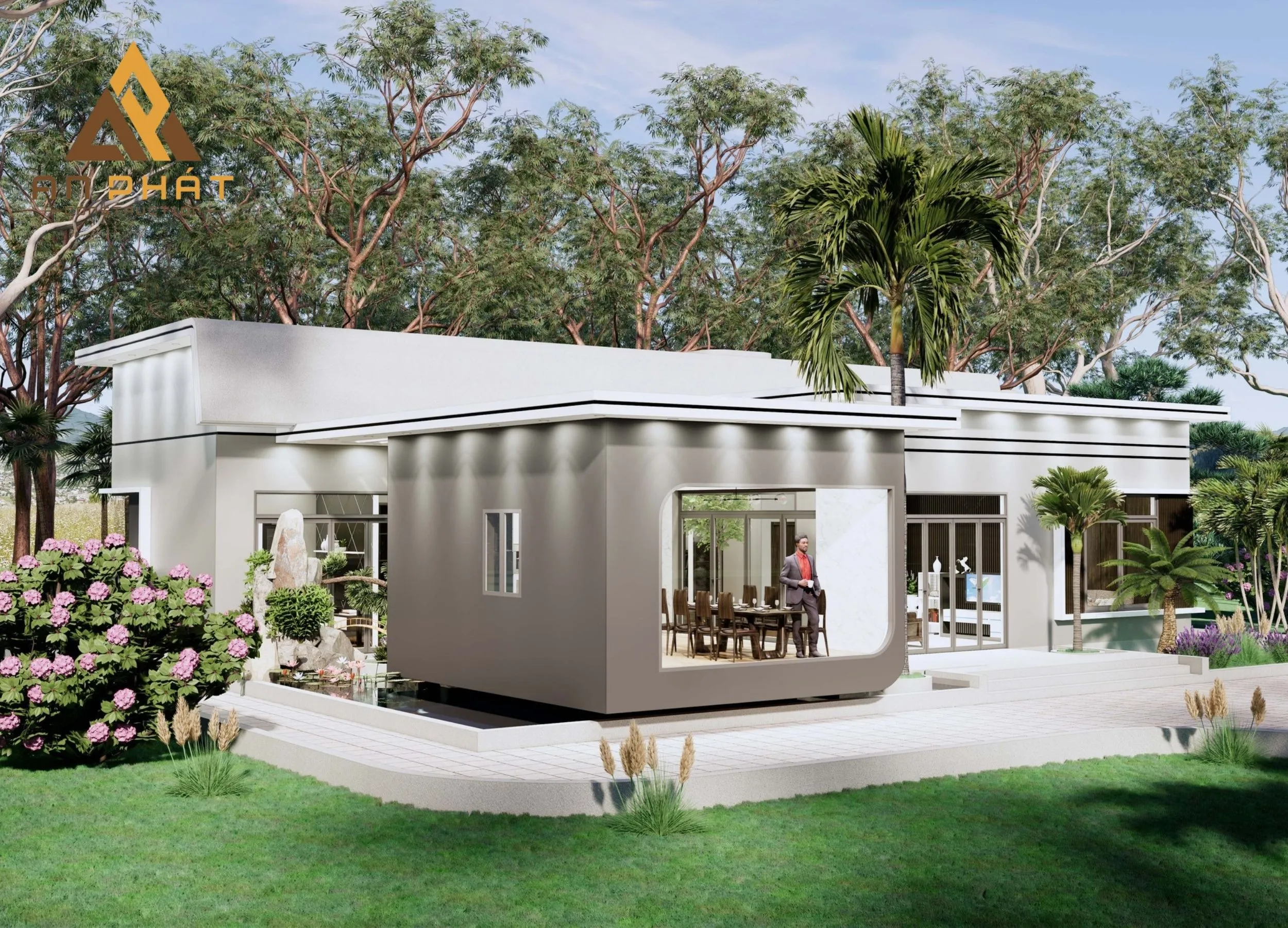 Nhà cấp 4 mái bằng